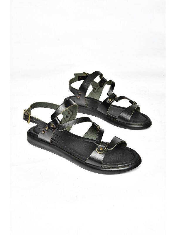 S2910184 Siyah Kadın Sandalet - Görsel 8