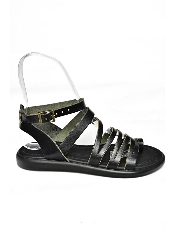 S2910161 Siyah Kadın Sandalet - Görsel 2