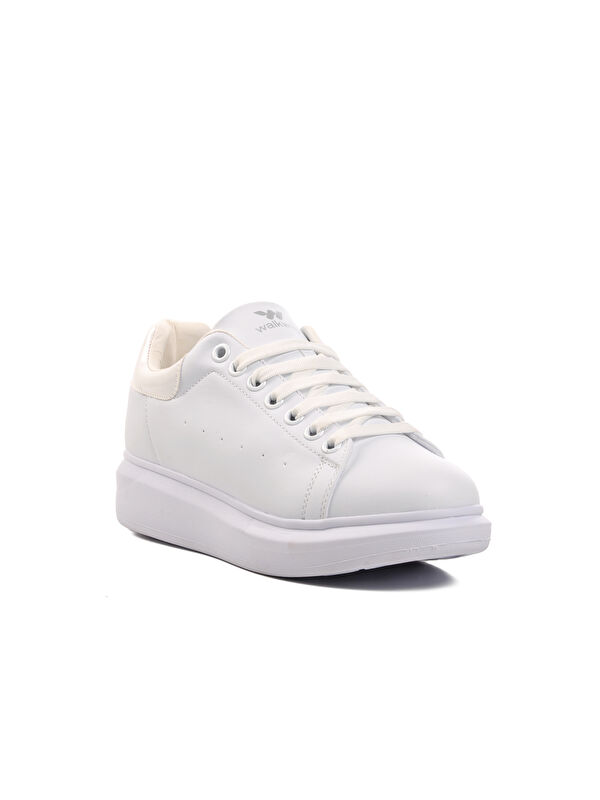 Damascus Geniş Kalıp Beyaz Erkek Sneaker - Görsel 4