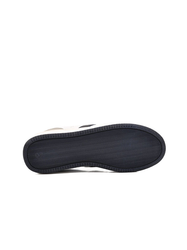 Suzhou Beyaz Bağcıklı Erkek Sneaker - Görsel 6