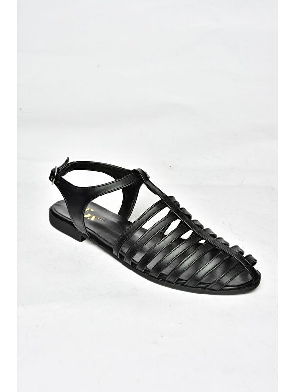 S3149601 Siyah Kadın Sandalet - Görsel 3