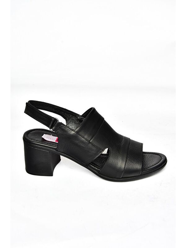 P5554523 Siyah Kadın Sandalet - Görsel 2