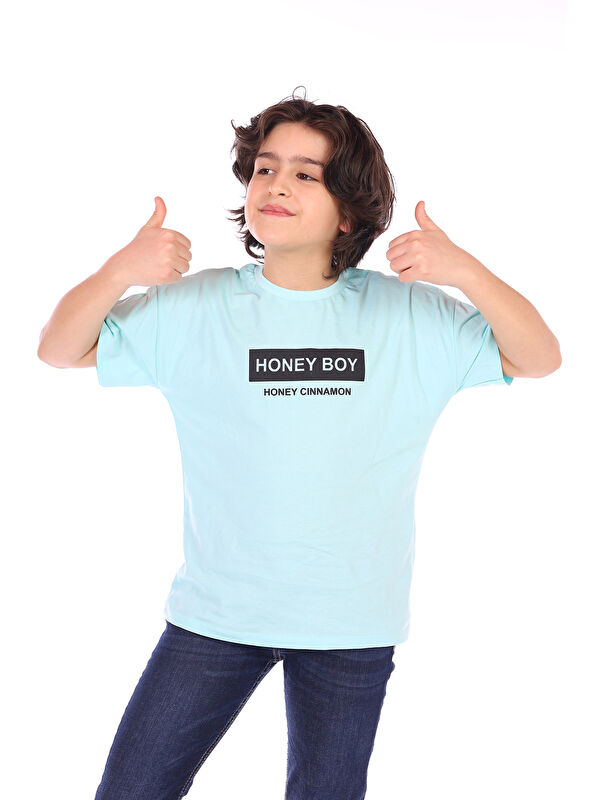 Toontoykids Erkek Çocuk Honey Boy Baskılı Tişört