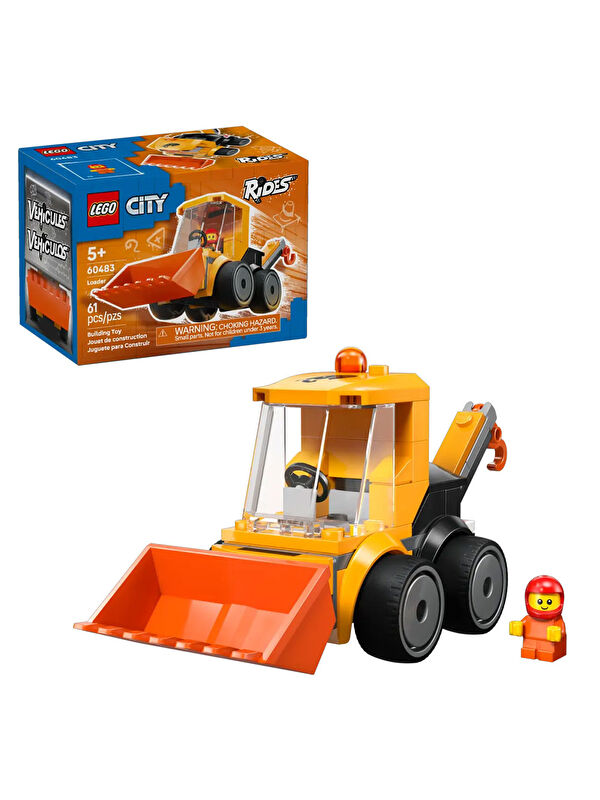 Lego City Araçlar İnşaat Yükleyicisi 60483