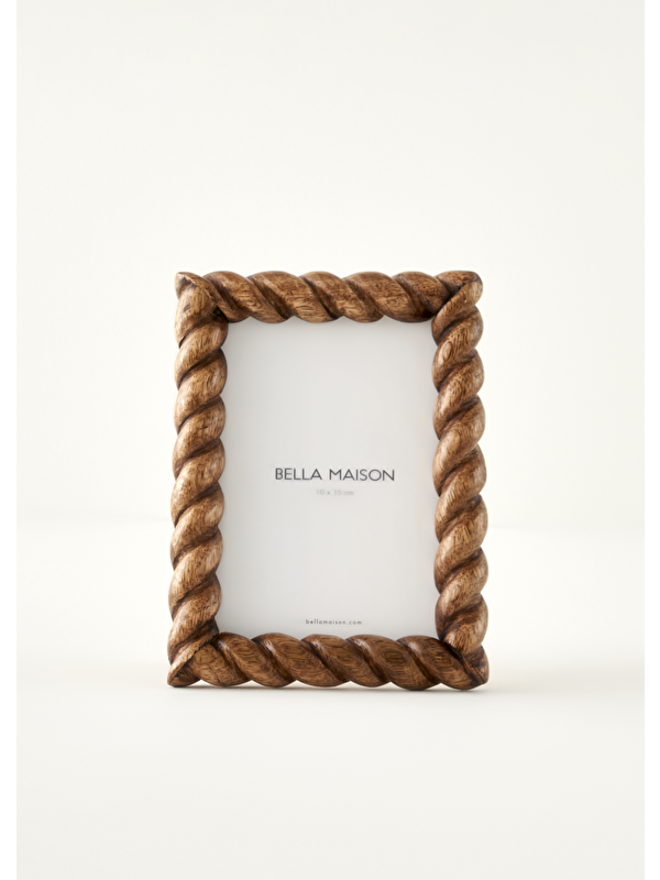 Bella Maison Twist Çerçeve Kahverengi (13x2x18 cm)