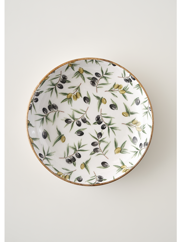 Bella Maison Olive Mango Sunum Kasesi (30x8 cm)