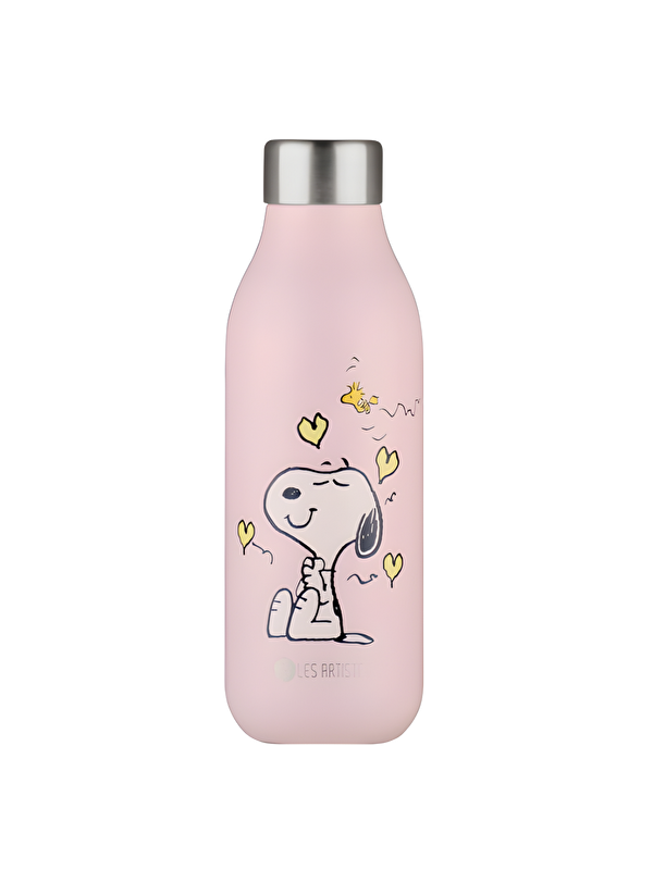Les Artistes Paris Isı Yalıtımlı Çelik Termos Mug 500ml Enjoy Snoopy