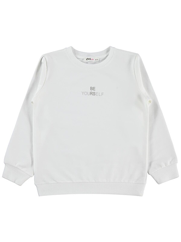 Civil Girls 6-9 Yaş Sweatshirt - Kırık Beyaz