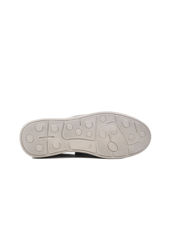 Siyah Hakiki Deri Ortopedik Erkek Casual Ayakkabı 2Y1037 M - Görsel 5