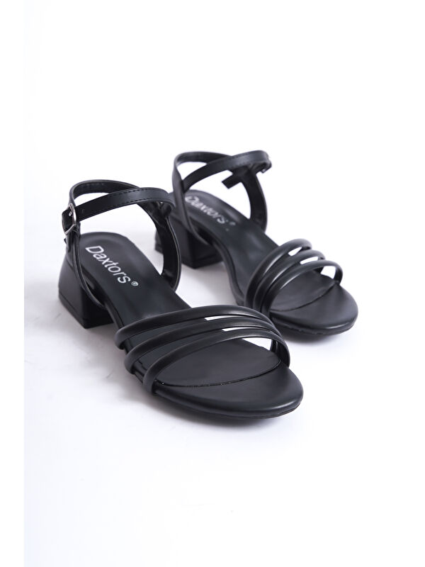 D0745 Garanili Günlük Ortopedik Klasik Topuklu Kadın Ayakkabı - Görsel 5