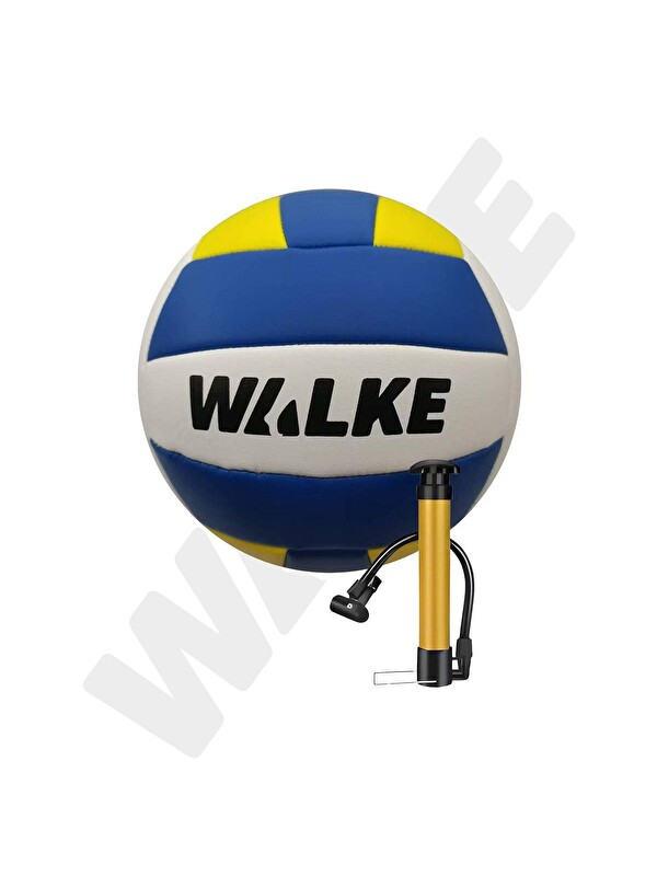 WALKE Premium Dikişli Voleybol Topu Pompa Hediyeli