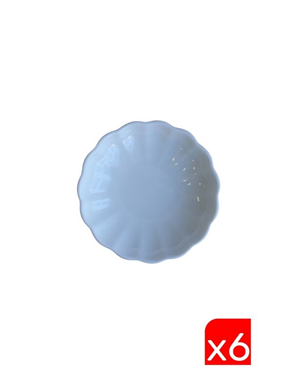 Kütahya Porselen Bone Luz Krem Kase 8cm 6 lı BNLZF08KS00