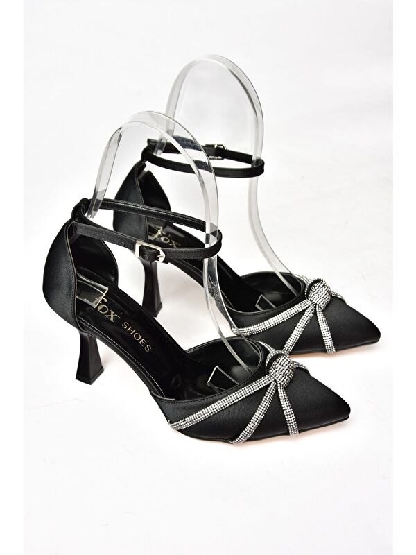 S2460619 Siyah Kadın Topuklu Ayakkabı - Görsel 3