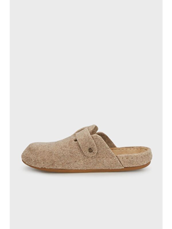 Kemerli Keçe Kışlık Ev Terlik 6711001 - Görsel 3