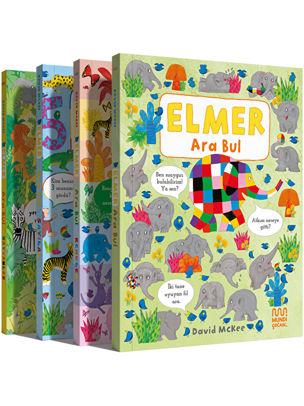 Mundi Elmer Ara Bul Serisi (4 Kitap)