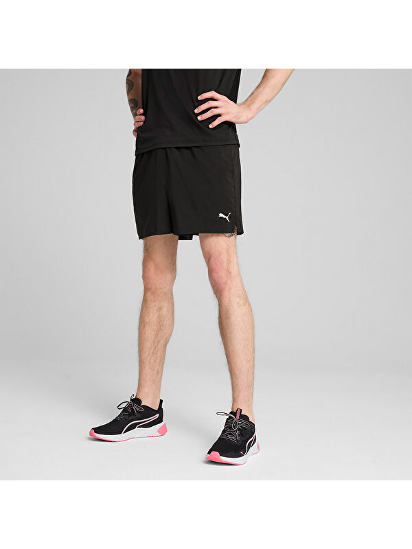 Puma Tad Essentials 5 Inch Woven Erkek Siyah Şort
