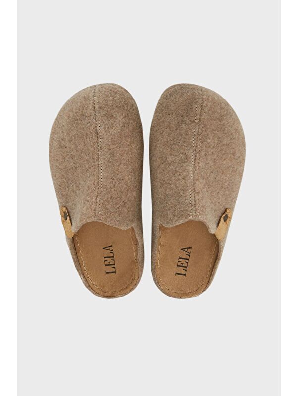 Keçe Kışlık Ev Terlik 6711002 - Görsel 6