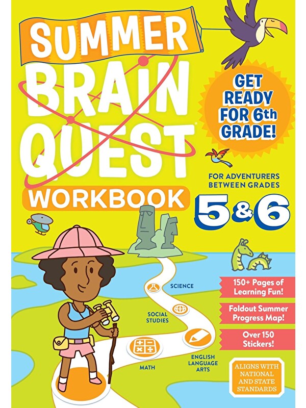 Workman Publishing Summer Brain Quest: Between Grades 5 & 6