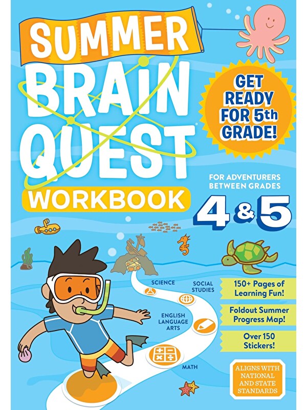 Workman Publishing Summer Brain Quest: Between Grades 4 & 5