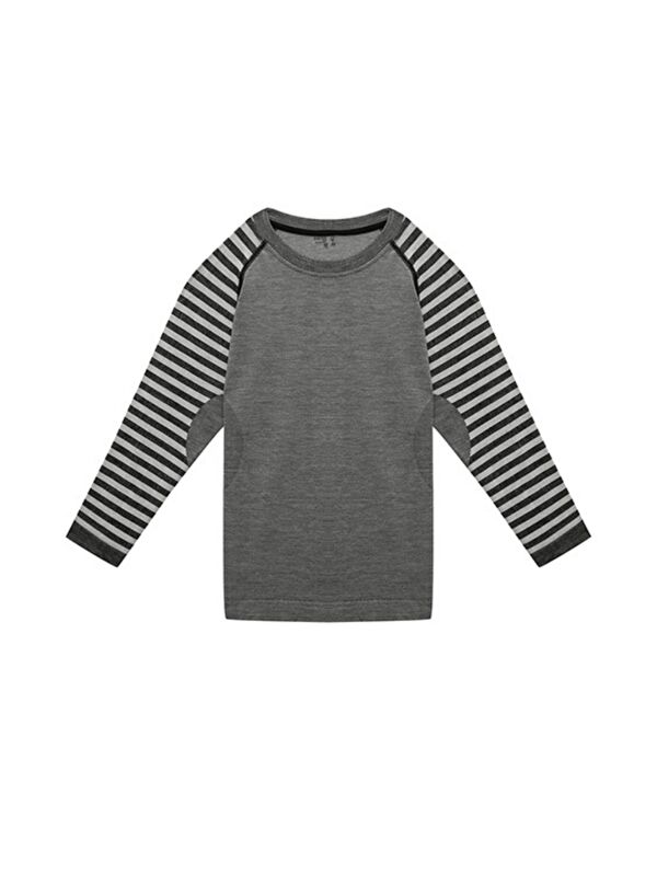 THERMOFORM Ultimate Merıno Çocuk Seamless Termal Sweatshirt ANTRASiT