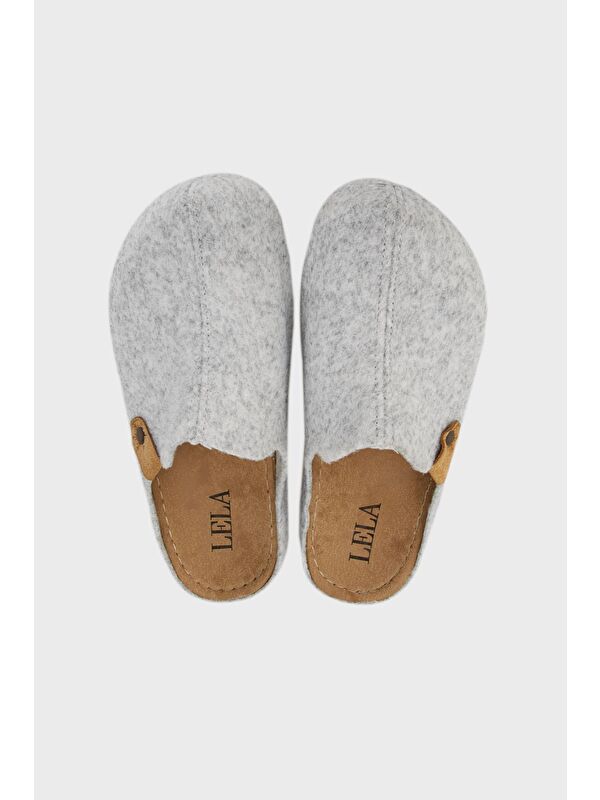 Keçe Kışlık Ev Terlik 6711002 - Görsel 6