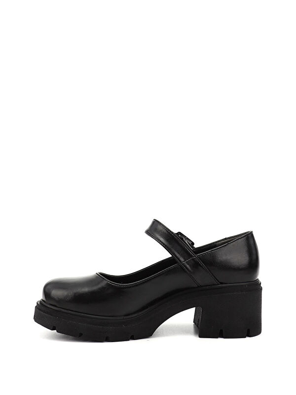 Gonderi(r) Bej Gonderi(r) Kalin Kadın Topuklu Ayakkabı