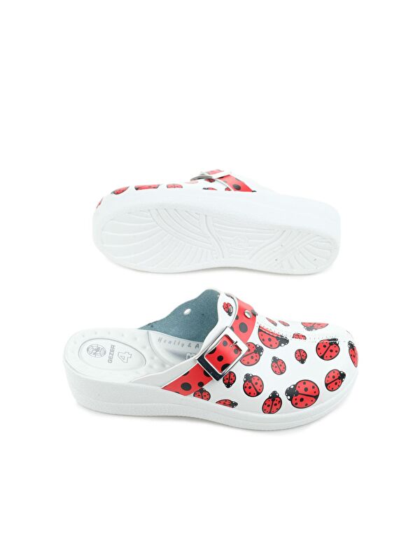 Dört Mevsim Kadın Comfort Taban Sabo Terlik - Görsel 6