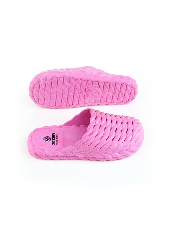 Yazlık Kaydırmaz Taban Islak Zemin Kadın Terlik - Görsel 6