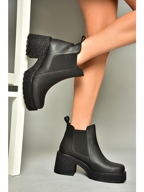 T9962200 Siyah Kadın Bot - Görsel 3