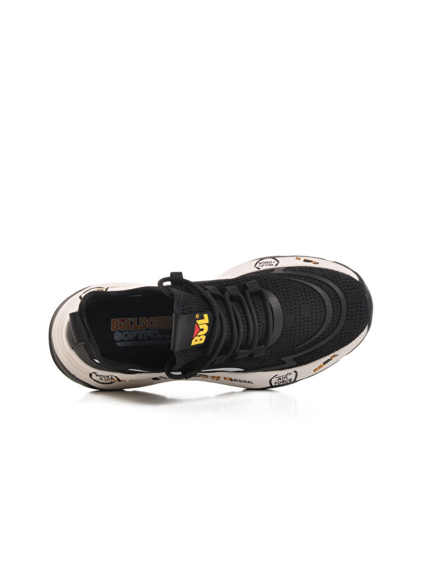 Siyah Memory Foam Anorak Hafif Erkek Spor Ayakkabı 241432 M - Görsel 5