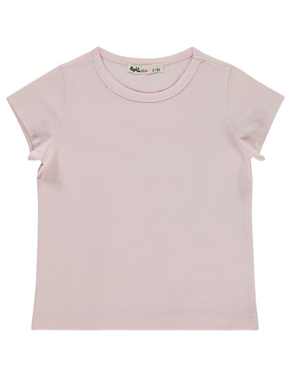 Civil Girls Basic 2-5 Yaş Tişört - Pembe5-6 Yaş