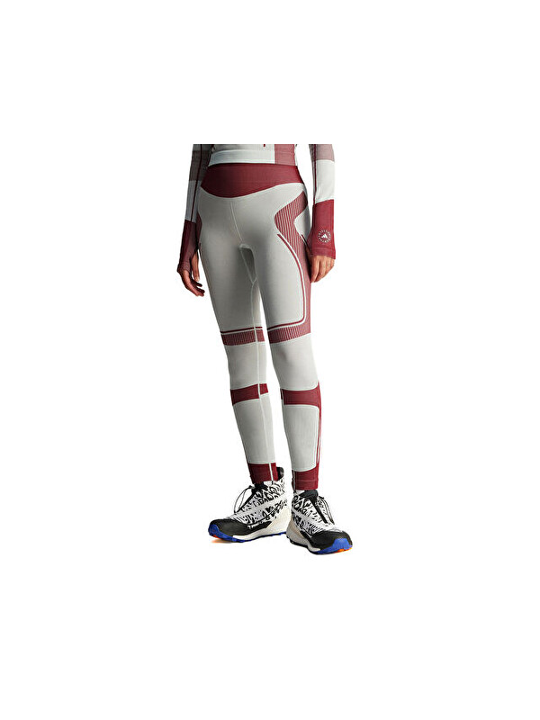 Adidas By Stella McCartney Tst Leg Kadın Günlük Tayt IW6362 Gri
