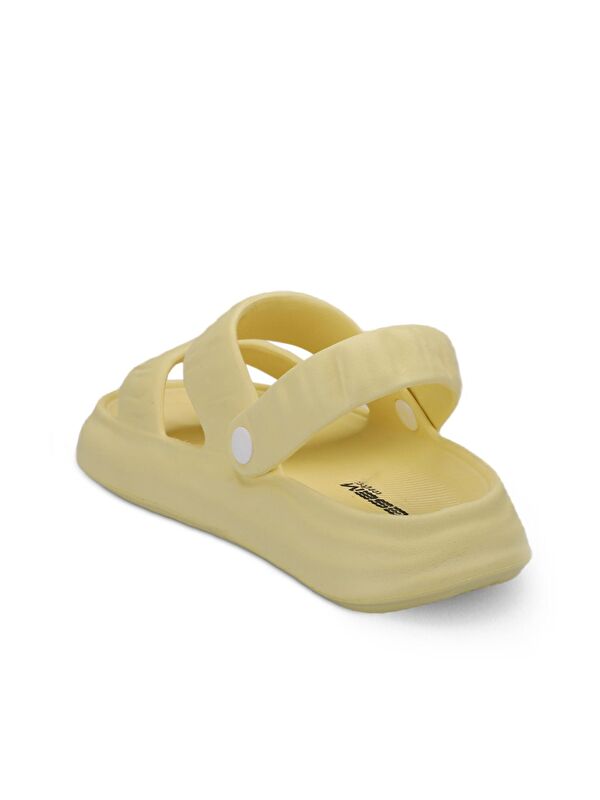 OIER Kadın Sandalet Sarı - Görsel 4