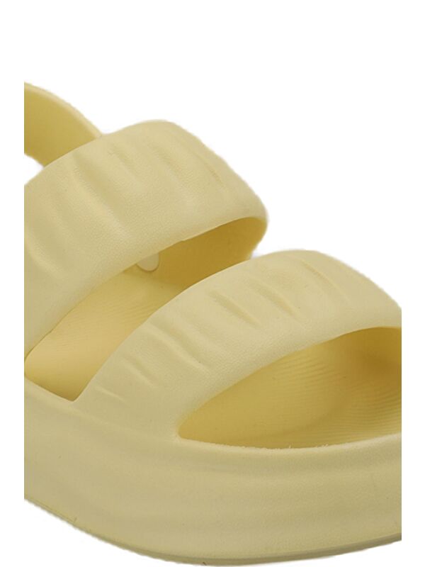 OIER Kadın Sandalet Sarı - Görsel 5