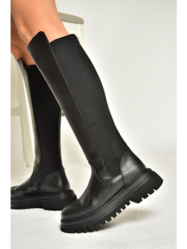 T3121043 Siyah Kadın Çizme - Görsel 3
