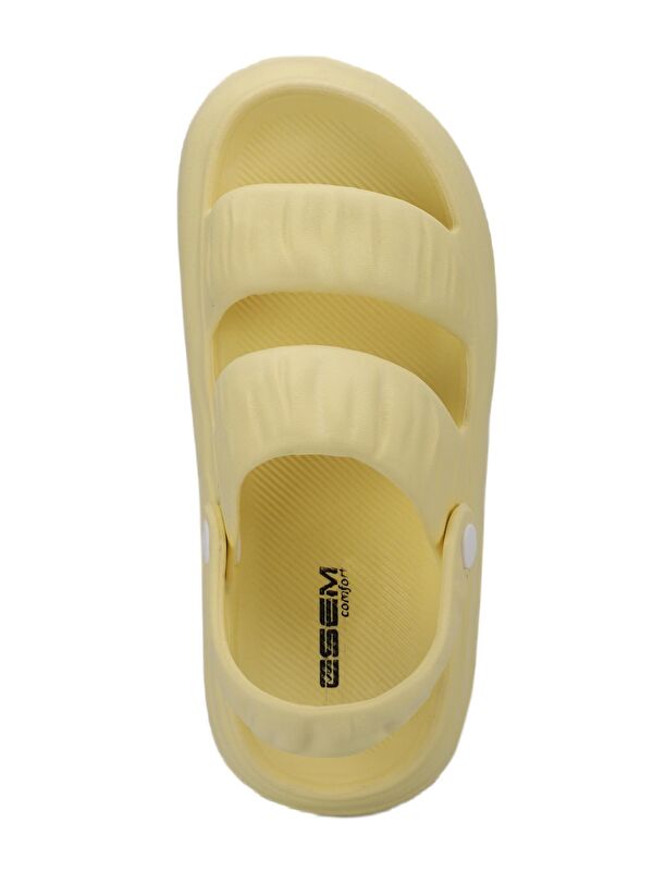 OIER Kadın Sandalet Sarı - Görsel 6