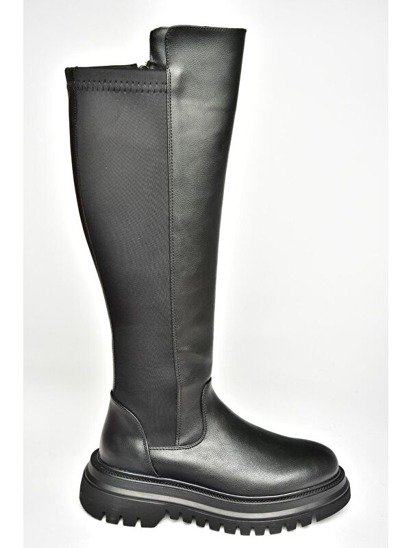 T3121043 Siyah Kadın Çizme - Görsel 4