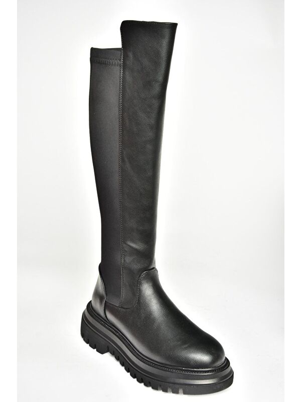 T3121043 Siyah Kadın Çizme - Görsel 5