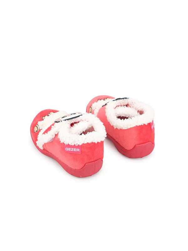 Bebe Kız Çocuk Kışlık Cırtlı Ayarlanabilir Günlük Kreş Panduf Ayakkabı - Görsel 5