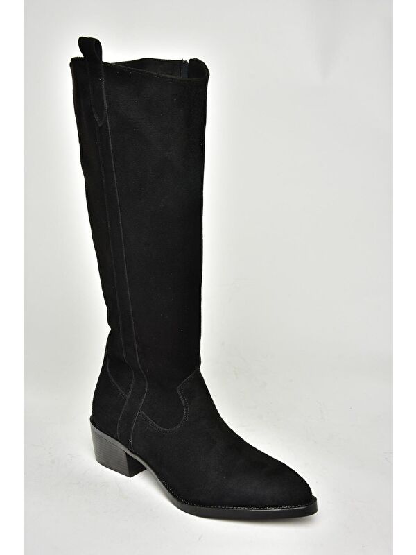 T4801428 Siyah Kadın Çizme - Görsel 5