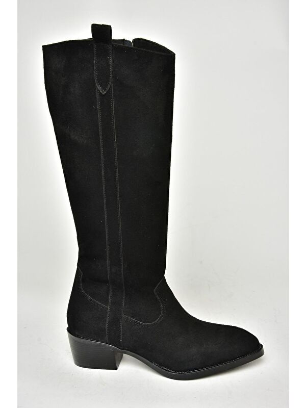 T4801428 Siyah Kadın Çizme - Görsel 6