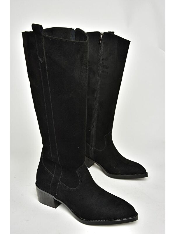 T4801428 Siyah Kadın Çizme - Görsel 7