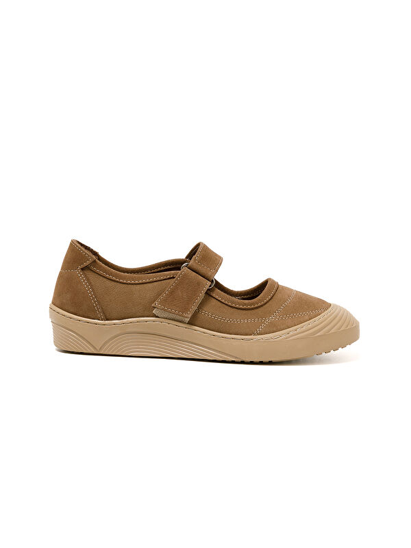 John May Kadın Sneaker ( Günlük) MAR-25Y-238-1031 Toprak Nubuk