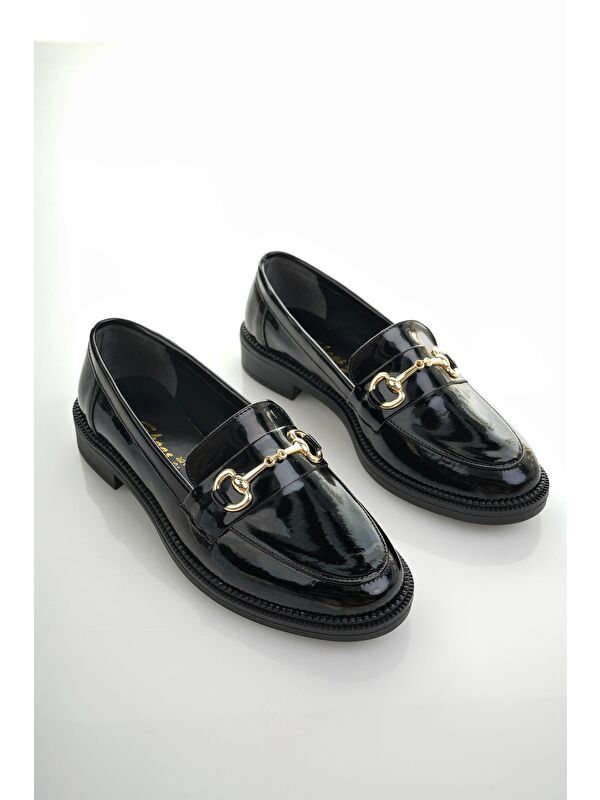 SUSSİE Metal Tokalı Kadın Loafer Günlük Ayakkabı - Görsel 3