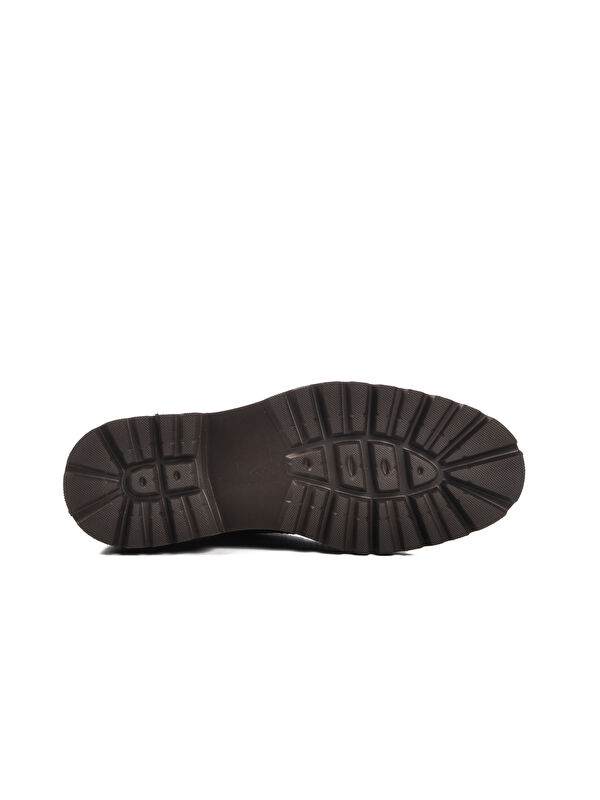 Kahve Hakiki Deri Erkek Klasik Ayakkabı Premium 260 M - Görsel 6