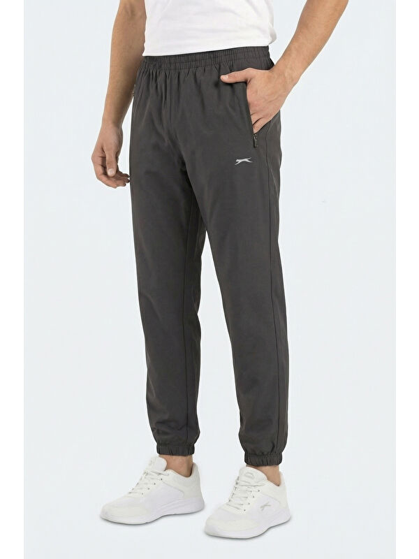 SLAZENGER RAMBLE Erkek Koyu Gri Eşofman Altı