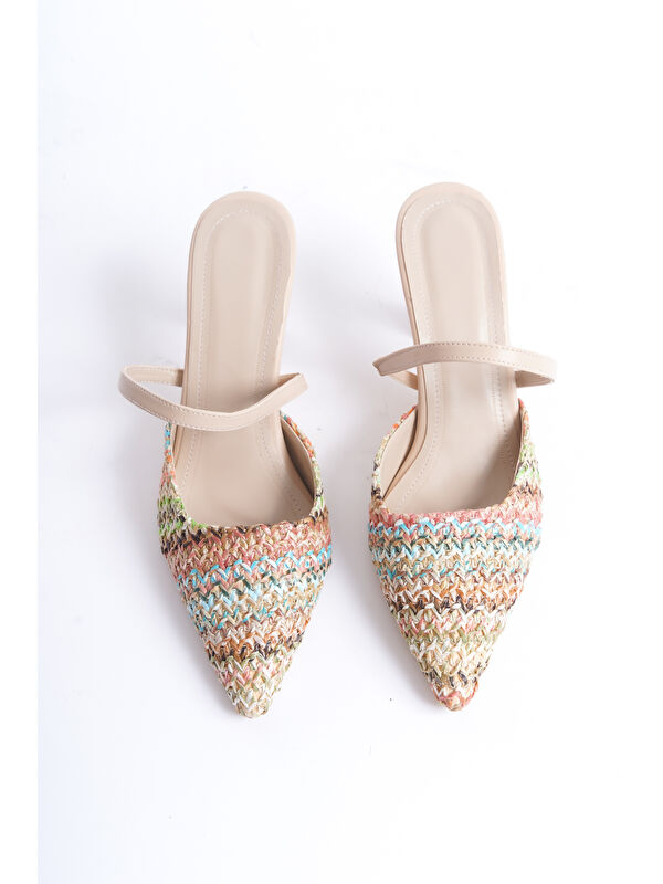 D449 Günlük Kadın Klasik Topuklu Ayakkabı - Görsel 6