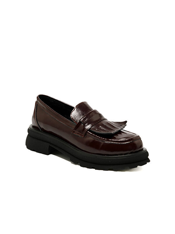 John May Kadın Oxford ( Klasik) RC-25Y-001-R37706 582-Bordo Rugan