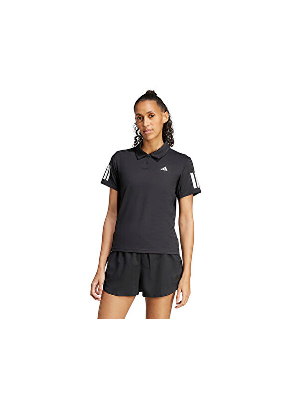 Adidas Club Polo Kadın Tenis Polo Tişört JP1802 Siyah