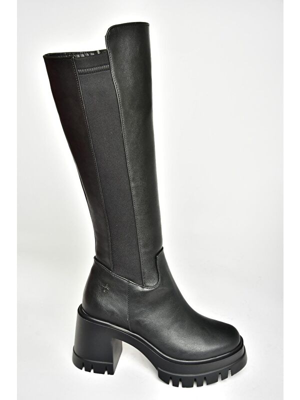 T9733900 Siyah Kadın Çizme - Görsel 5